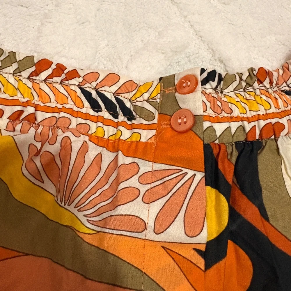 Not for sale ZARA Shorts Abstract Retro Print Shirt (item #A17) - Picture 11 of 15